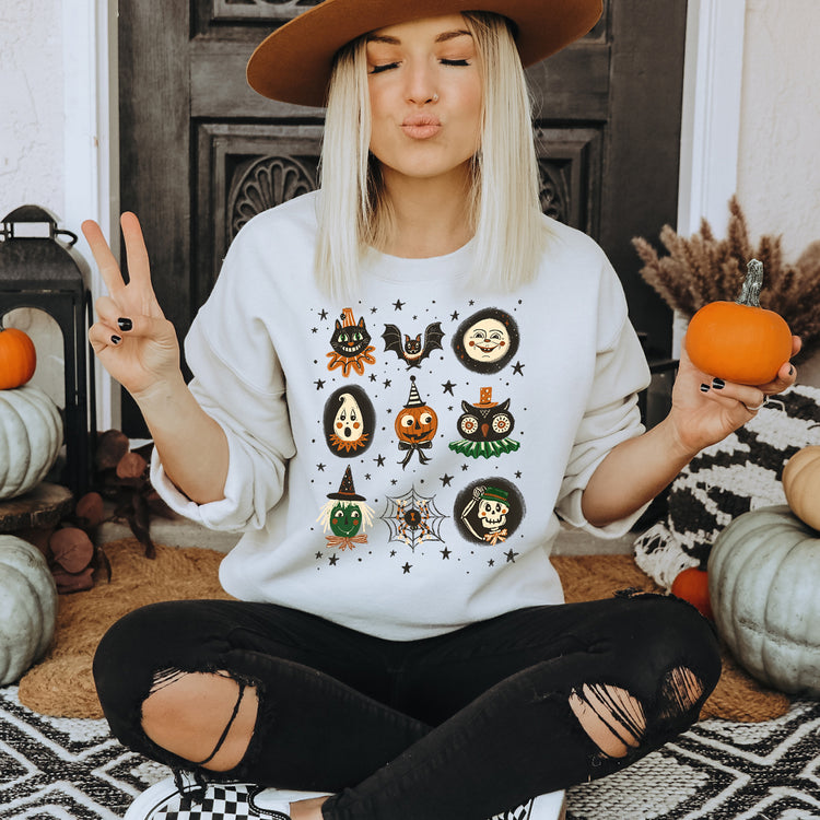 Vintage Halloween Unisex Sweatshirt